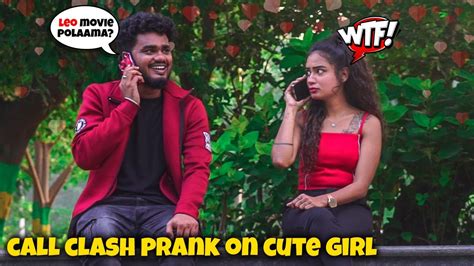 🥰romantic Call Clash Prank On Air Hostess😍 Nellai360 Youtube