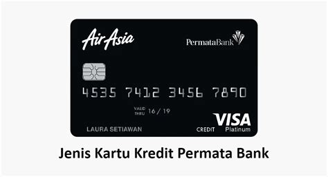 Jenis Kartu Kredit Permata Bank Limit Bunga Syarat