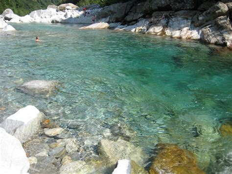 Verzasca River Beautiful Wild River With Wonderful Clear W Flickr