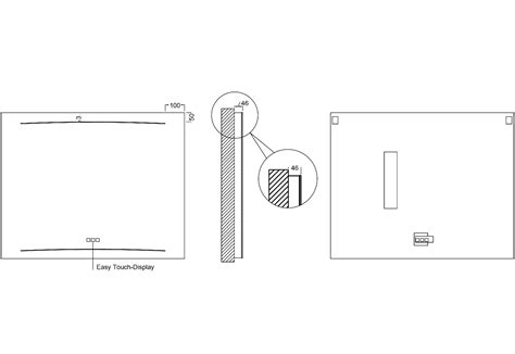 Frasco Led Lichtspiegel Z Aufputz Standard X Mm Frasco