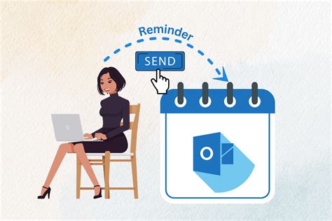 So richten Sie Erinnerungen im Outlook Kalender ein und senden sie für