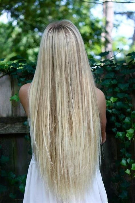 16 Simple Blonde Long Straight Hairstyles