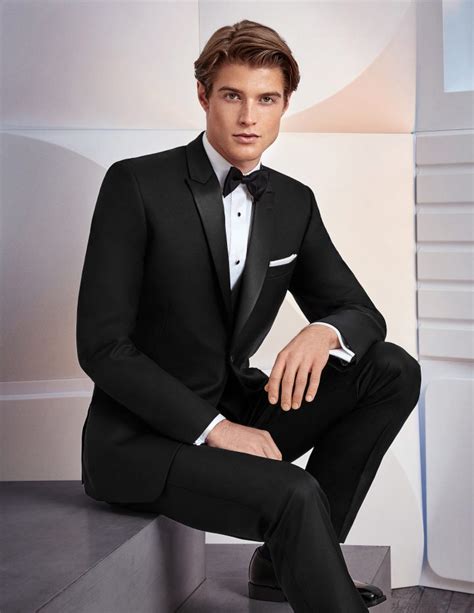 Ike Behar Evening Peak Black Tuxedo Tuxedo Corner