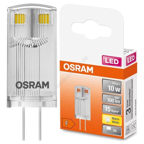 LED Leuchtmittel G4 0 9W 12V 2700K Osram Beleuchtung De