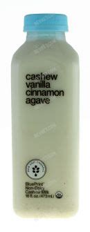 Cashew Vanilla Cinnamon Agave BluePrint Juice BevNET Product