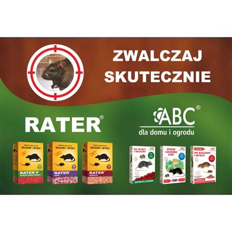 Rater P Kg Zatrute Ziarno Pszenicy Trutka Trucizna Myszy Szczury