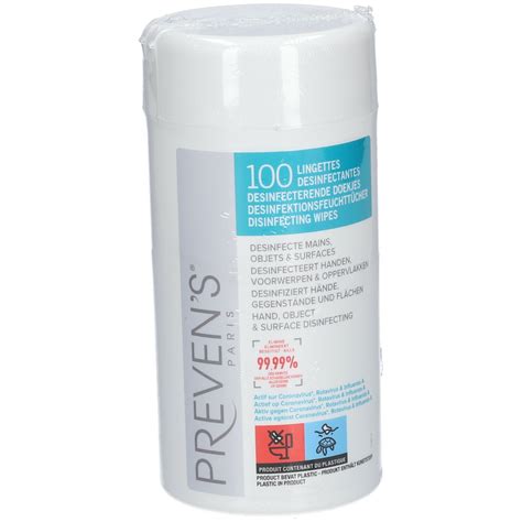 Preven S Desinfecte Mains Lingettes Pc S Redcare Pharmacie