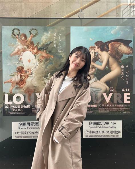 駒木結衣さんのインスタグラム写真 駒木結衣instagram「先日、アートに癒された日。 こういう時間が大切なんだなあ🖼🎨 ルーヴル