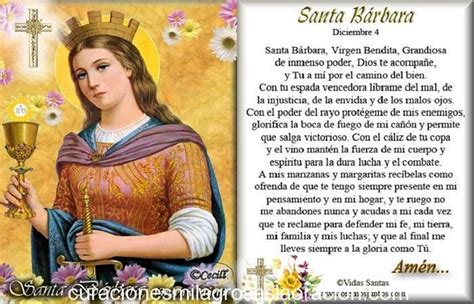 Oración Milagrosa A Santa Bárbara Para Solucionar Problemas Y Abrir Caminos De éxitos Y