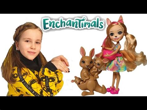 Обзор Куклы Enchantimals Кенгуру Солнечная Саванна Энчантималс / Pretty ...