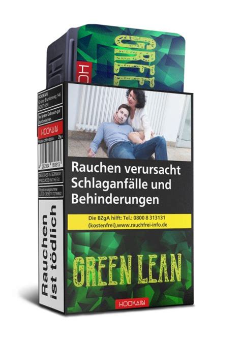 Hookain Tabak Green Lean G Kaufen Shisha Oase