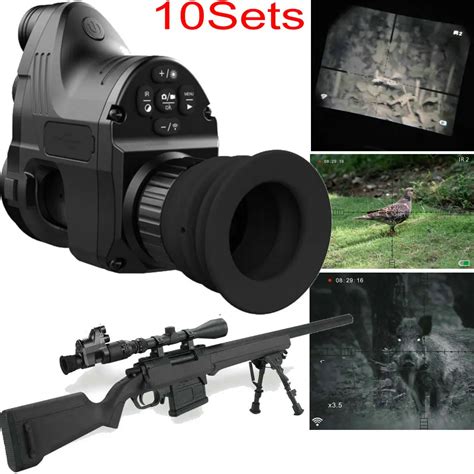 10sets PARD NV007 Night Vision Optics Monocular For Riflescope W Wifi