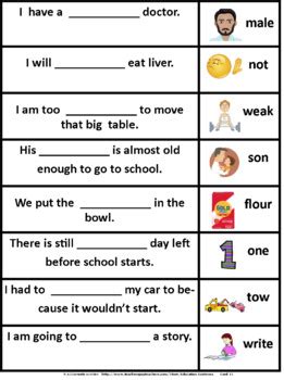 Phonics Stations Homophones By Education Contessa TPT