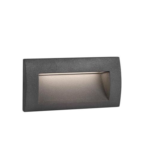 Empotrable Sedna Led Gris Oscuro La Casa De La L Mpara