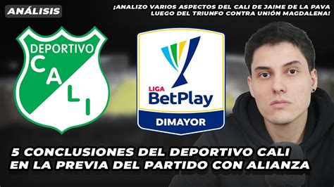 An Lisis Del Deportivo Cali De Jaime De La Pava En La Previa Del