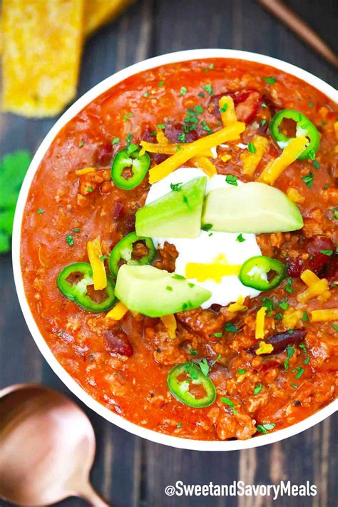 Instant Pot Mexican Chili - Sweet and Savory Meals