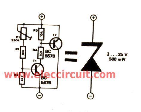 Circuit Diagram Zener Diode Characteristics