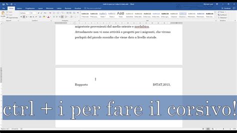 TUTORIAL WORD Come Fare La Bibliografia Automatica YouTube