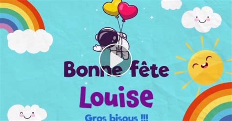 Carte Bonne Fête Louise 15 Mars