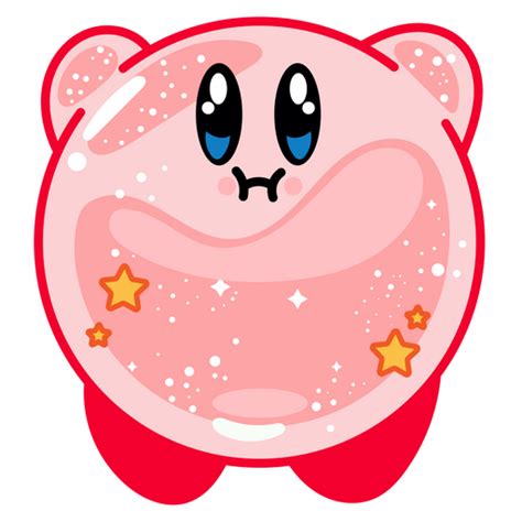 Kirby Sleepy Sticker Sticker Mania