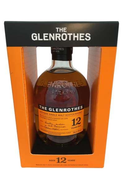 Glenrothes Speyside Single Malt Scotch Whisky 12 Years Old 07l