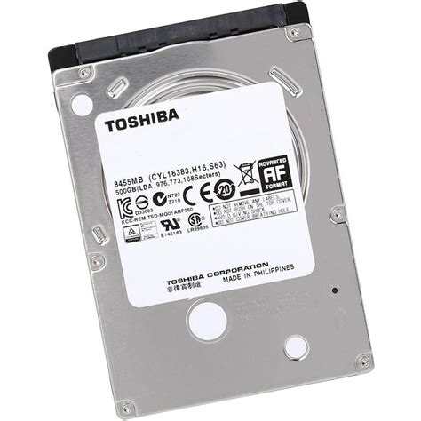 Disco Duro Interno Gb Toshiba Mobile Rpm Sata Iii Mq Acf