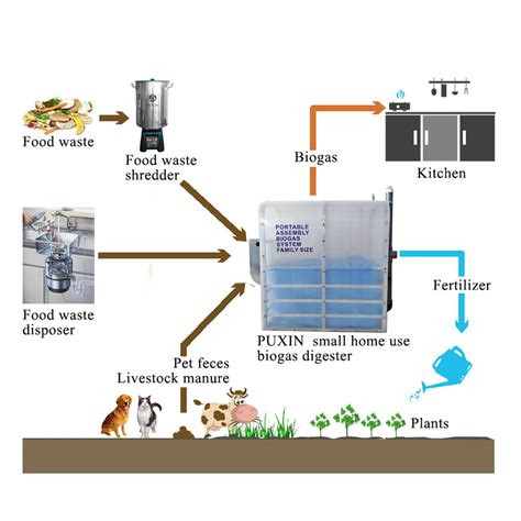 Puxin Small Home Biogas Plant Thatshop