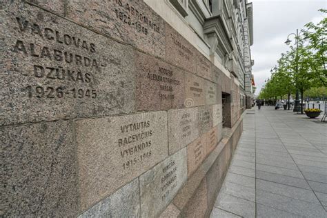 Museu De V Timas Do Genoc Dio Em Vilnius Imagem De Stock Imagem De