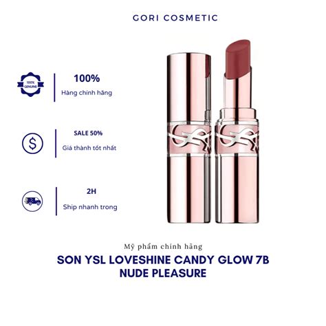 Son YSL Loveshine Candy Glow B Nude Pleasure Shopee Việt Nam