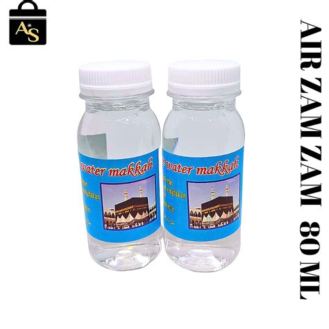 Jual Air Zam Zam Kemasan Botol Kecil Ml Ml Oleh Oleh Haji Dan