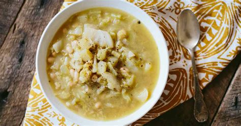 Cabbage And Potato Soup Vegan Easy Fall Or Winter Fare Fodoal