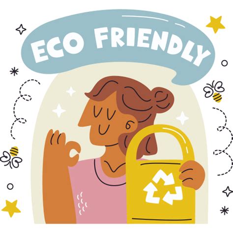 Eco friendly Stickers - Free ecology and environment Stickers