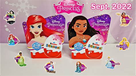 New Kinder Surprise Disney Princess X Pack Applaydu Toys