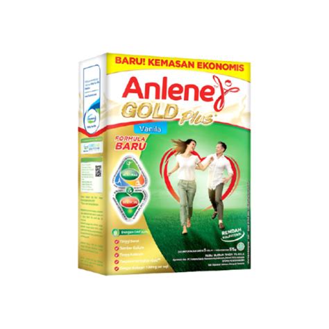 Jual Anlene Gold X Susu Bubuk Dewasa Vanila G Nutrisi Tinggi