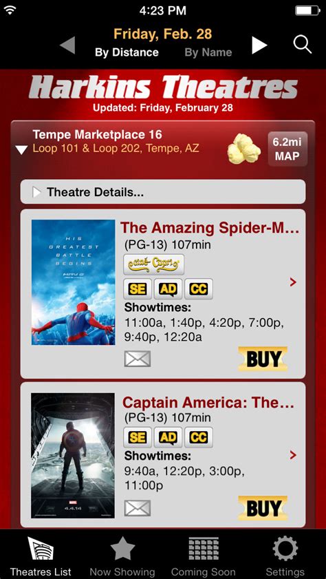 Harkins Theatres: Movies, Showtimes, Trailers and More (ios)