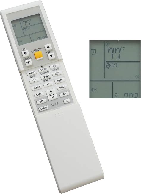 Universal Replacement Remote Control Compatible For Daikin