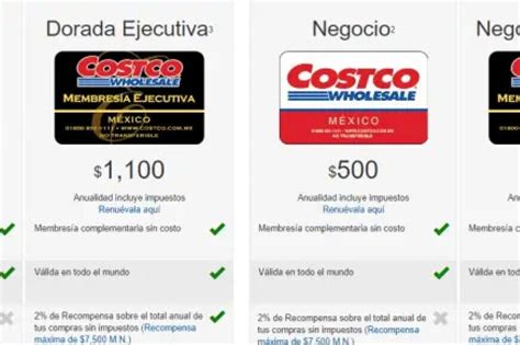 Cuánto cuesta la membresía en Costco