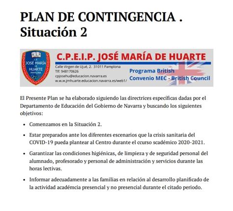 Plan De Contingencia