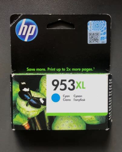 Genuine Hp Xl Ink F U Ae Cyan Pro Inc Vat