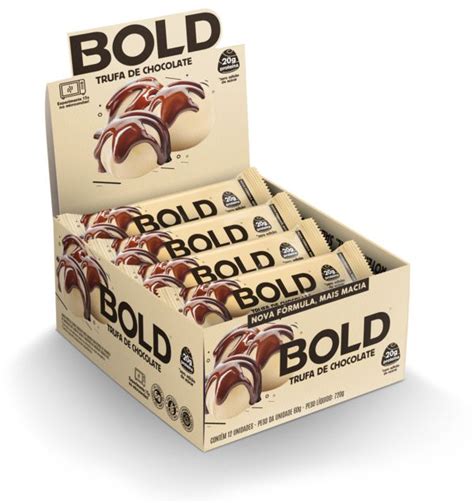 Bold Bar Barra 20g Proteina Barrinha 12 Un Sabores Fast