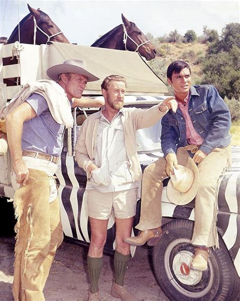 Chuck Connors Ronald Howard Todd Clark Cowboy In Africa Chuck