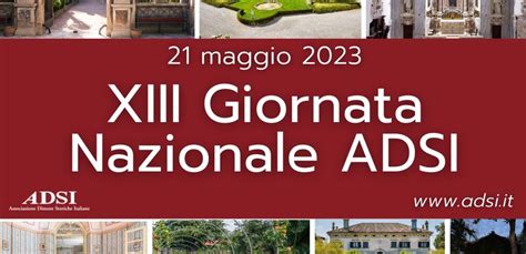 Il 21 Maggio Torna La XIII Giornata Nazionale ADSI Qualitytravel It