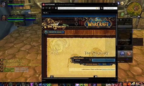 Браузер внутри World Of Warcraft Форум Wow Game Обсуждение World Of