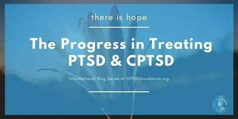 CPTSD Foundation On Twitter NEW HOPE IN THE TREATMENT OF CPTSD This