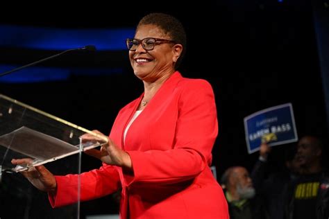 Los Angeles Elects Karen Bass As First Female Mayor