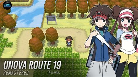 Unova Route 19 Remastered Autumn Pokémon Black 2 And White 2 Youtube