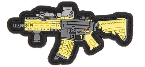 Pvc Tiny Gun Morale Patch Ballahack Airsoft