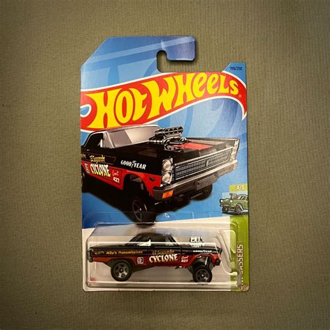 Hot Wheels風火輪 65 Mercury Comet Cyclone 黑色 HW Gassers 4 5 全新收藏品 模型車 玩具 收藏 原創車 書籍休閒與玩具 玩具