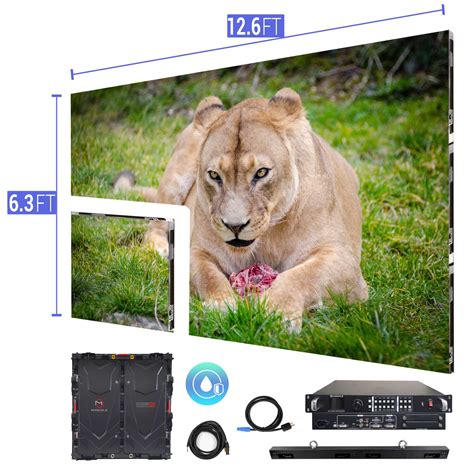 LED Video Wall Outdoor 12.6′ x 6.3′ P5mm Turn-key - Led Screen ...