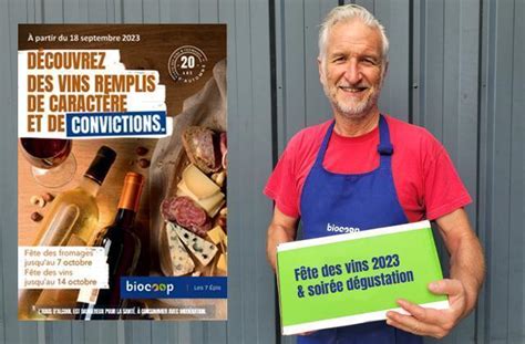 Fête des vins et fromages dautomne Biocoop Les 7 Épis